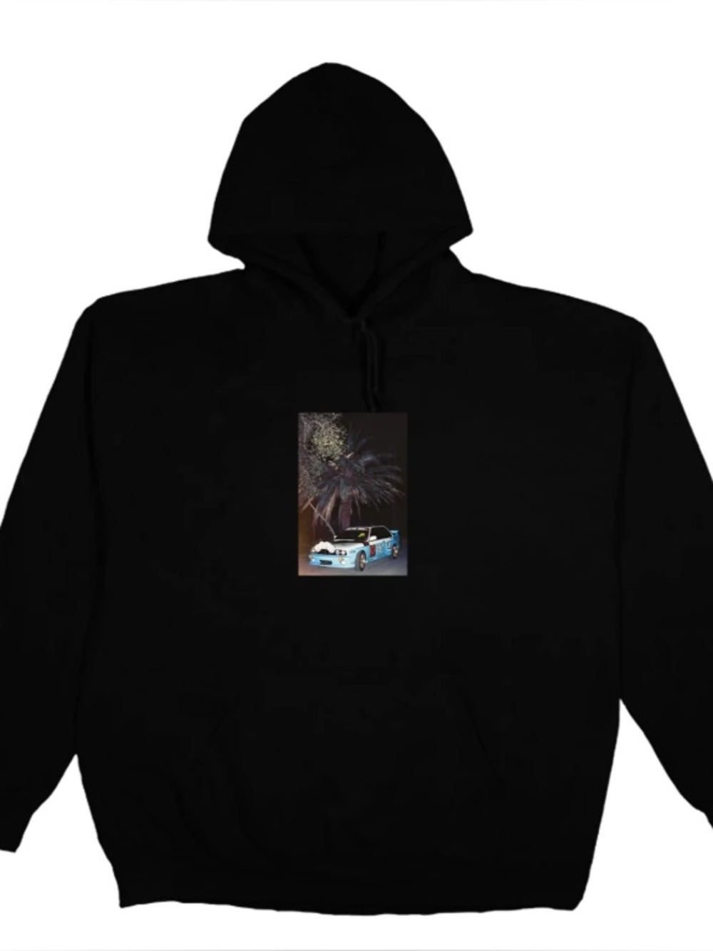 Travis Scott JACKBOYS Hoodie with Blue Car Graphic